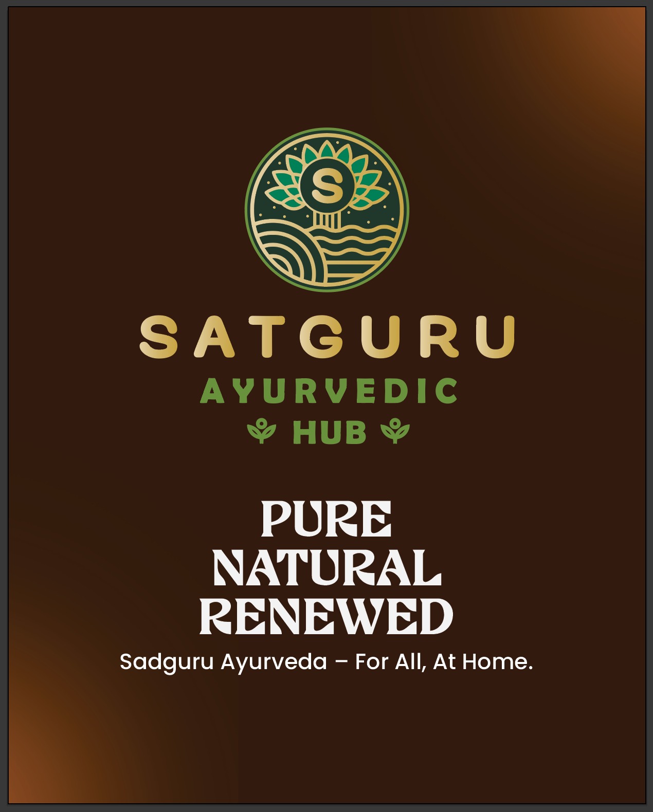 Satguru Ayurvedk Hub Logo